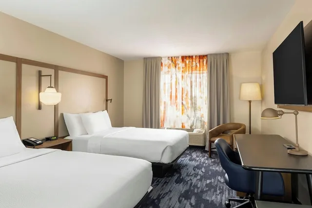 غرفة بسريرين كوين لذوي الإعاقة، Fairfield Inn And Suites Minneapolis St Paul Roseville 1/2