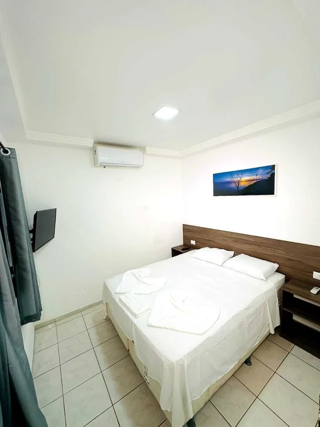 شقة بسرير مزدوج بشرفة، Pousada Sky Beach Flat 1/3