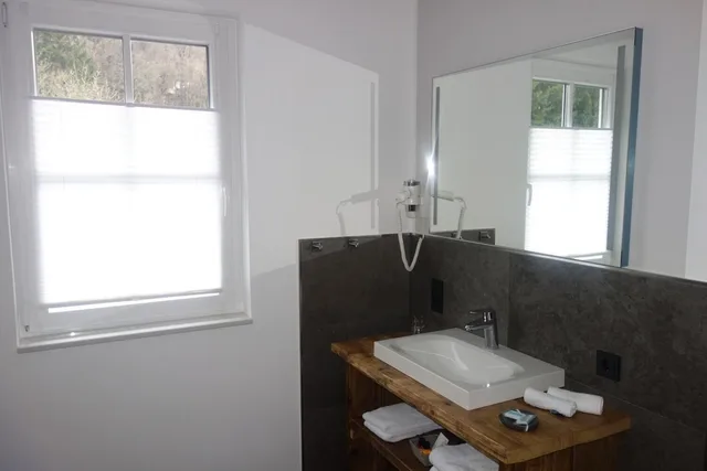 غرفة ديلوكس بسريرين منفصلين، Landhotel Haus Dumicketal 9/10