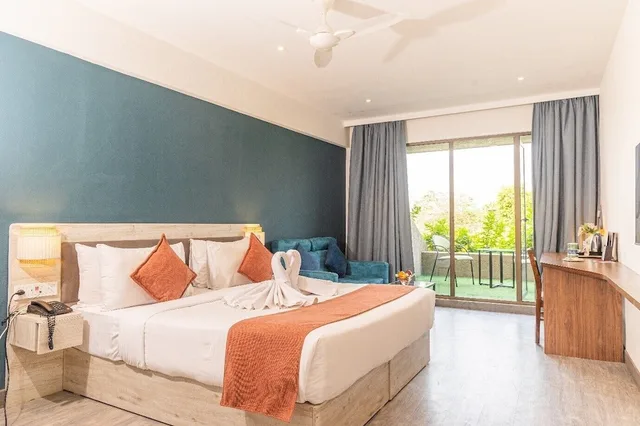 Premium, King Bed, Valley View, Balcony، Ikshana Resort and Spa 1/8