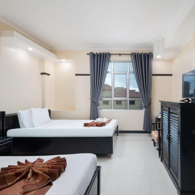 غرفة ديلوكس بسريرين منفصلين بإطلالة على المدينة، SALITA HOTEL 7/10