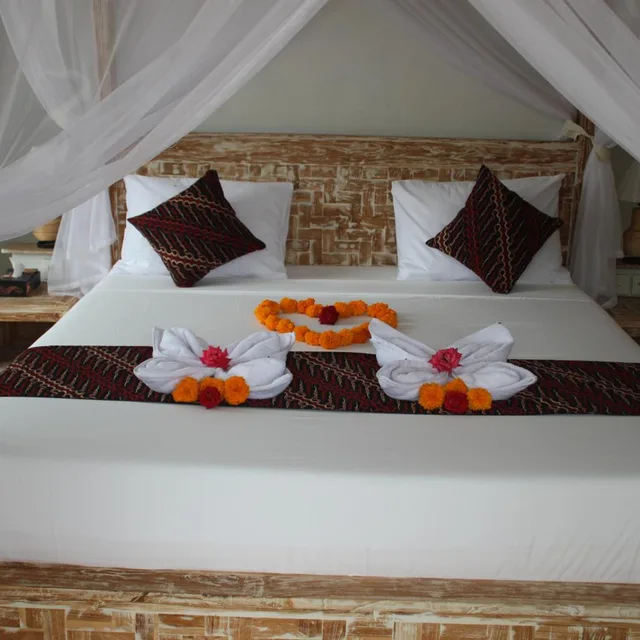 غرفة سوبيريور بإطلالة على المسبح، Raditya Villas Ubud 7/10
