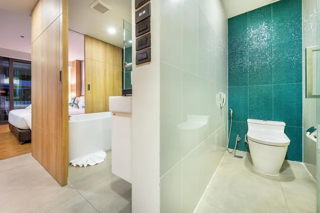 جناح استوديو بسرير فردي بإطلالة على المسبح، Plaai Prime Hotel (ex D Varee Diva Central Rayong) 5/10
