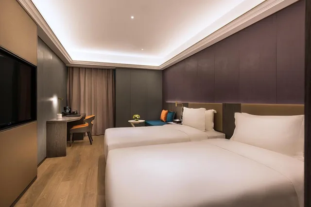 غرفة داخلية سوبيريور بسريرين منفصلين، Mercure Shanghai Necc 4/8
