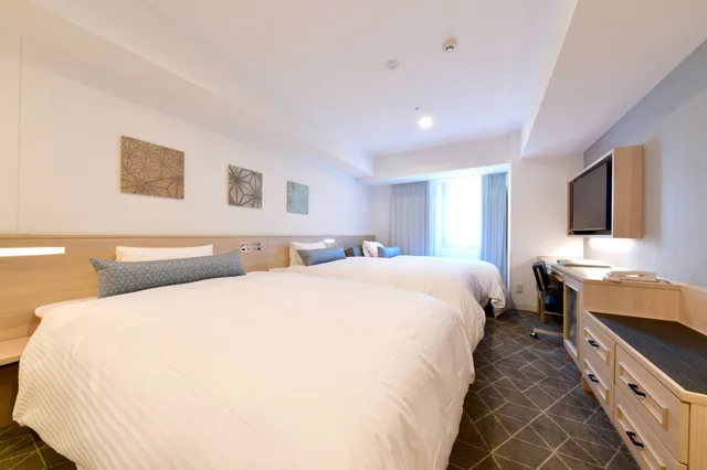 غرفة سوبيريور ثلاثية بسريرين منفصلين، Vessel Inn Sakae Ekimae 3/8