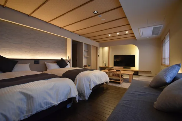 جناح جونيور عائلي، Shin Iya Onsen Hotel Kazurabashi 2/7