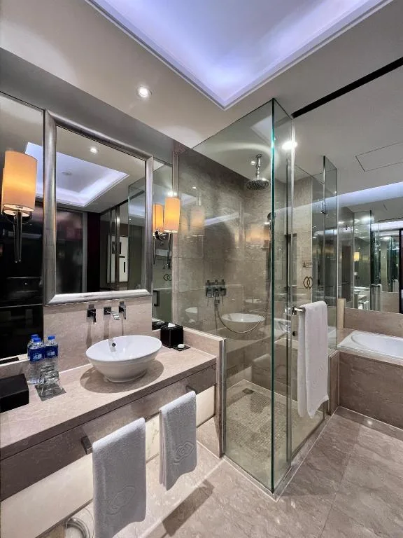 غرفة كلوب فاخرة بسريرين منفصلين، Sofitel Galaxy Nanjing 6/6
