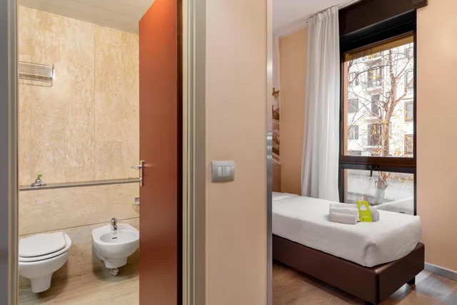 غرفة مفردة، B&B Hotel Milano Portello 10/18