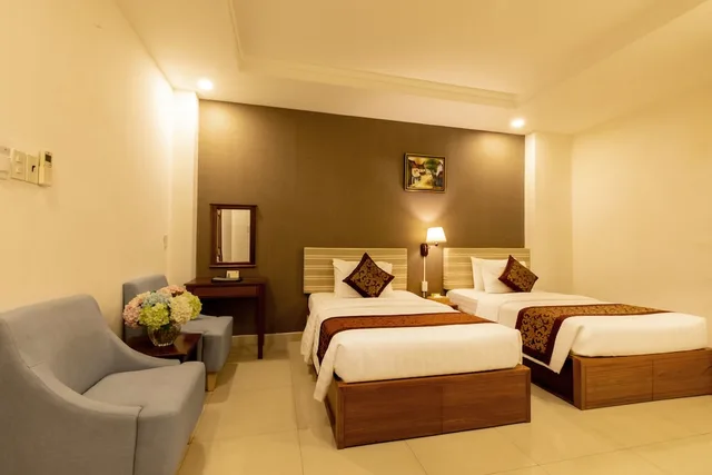 غرفة ديلوكس بسريرين منفصلين، Airport Saigon Hotel 7/10