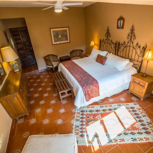 غرفة بسرير كينج، Villa Mirasol Hotel 7/10