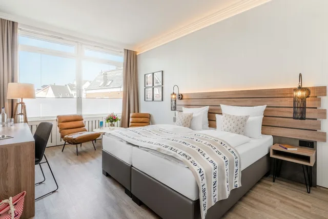 غرفة كلاسيكية مفردة بسرير فردي، Hotel Yachtclub 1/7