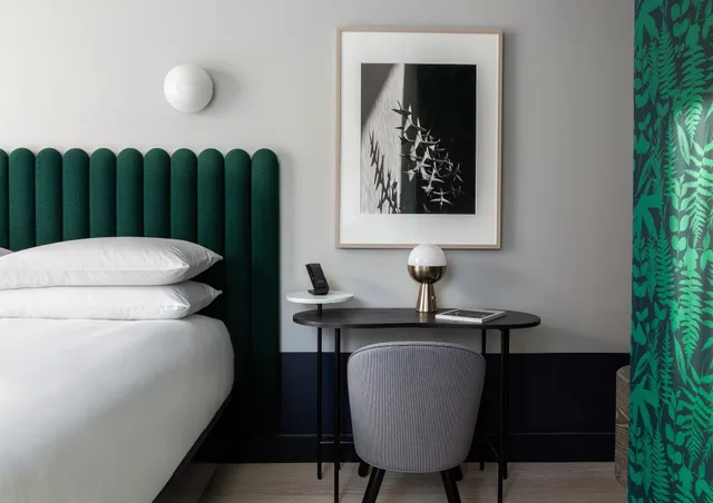 جناح استوديو بسرير كينج، Woodlark Hotel Portland, a Tribute Portfolio Hotel 2/2
