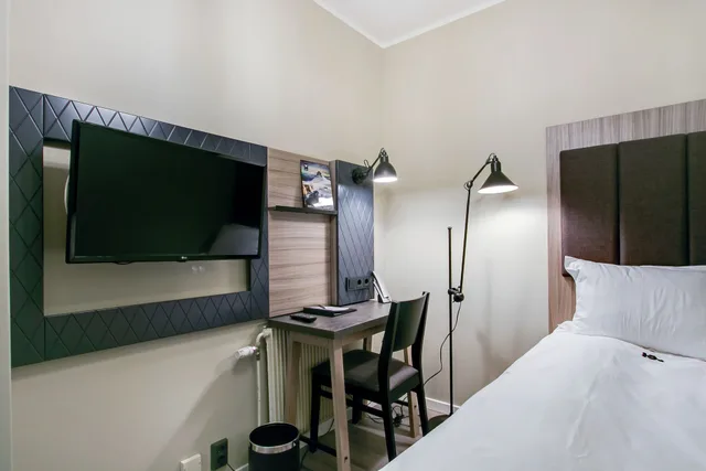 كابينة بسرير فردي، First Hotel Brommaplan 2/4