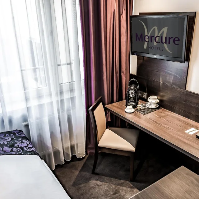 غرفة قياسية مفردة، Mercure Hotel Frankfurt City Messe 5/14