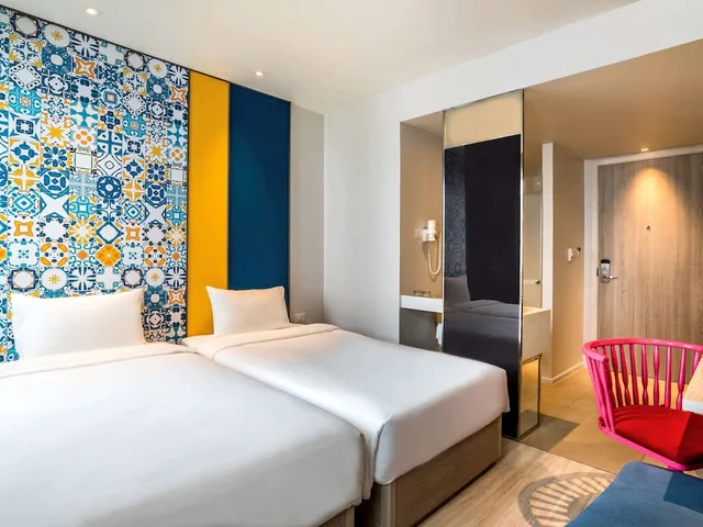 غرفة قياسية بسريرين منفصلين، Ibis Styles Phuket City 2/10