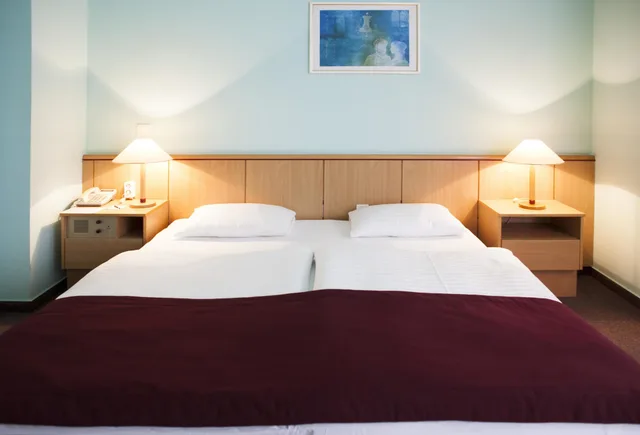 غرفة قياسية مفردة بإطلالة على الفناء، Pilvax Hotel Budapest 5/12