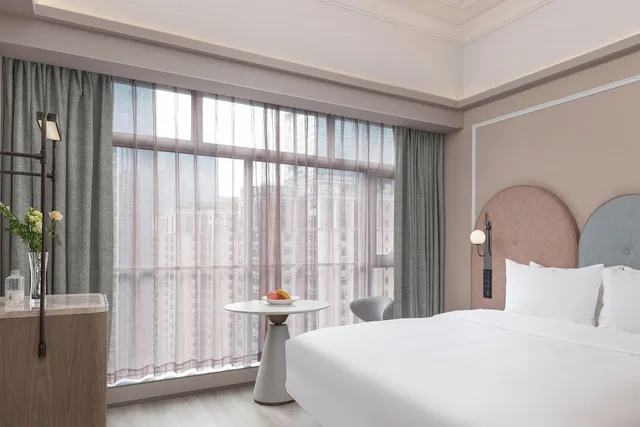 غرفة تنفيذية بسريرين منفصلين، ALOFT GUANGZHOU TIANHE 1/4
