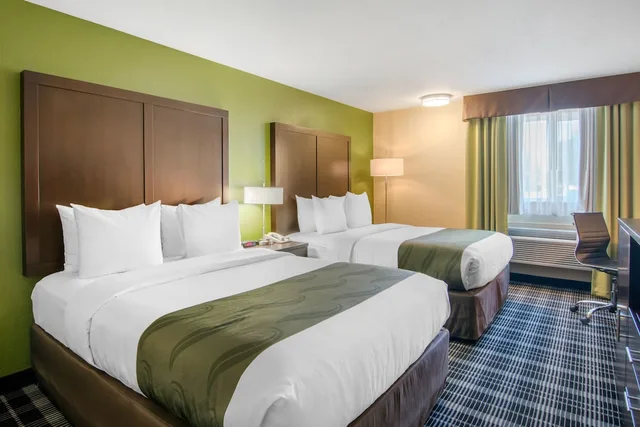 غرفة قياسية بسريرين كوين، Quality Inn & Suites Albany Corvallis 2/3