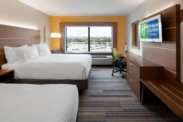 غرفة بسريرين مزدوجين لذوي الإعاقة، Holiday Inn Express Suites East Peoria Riverfront 1/2