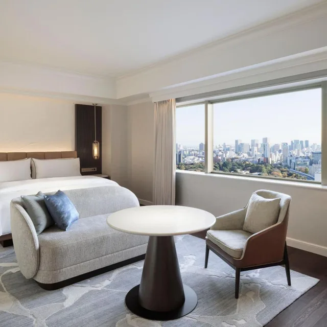 جناح تنفيذي بسرير كينج بغرفة نوم واحدة مع دخول صالة النادي، The Westin Tokyo 1/3