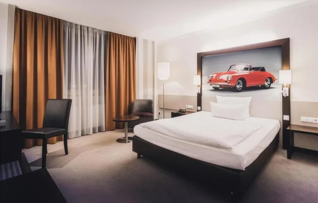 غرفة اقتصادية بسرير كوين، elaya Hotel Stuttgart Ludwigsburg, Trademark by Wyndham 7/10