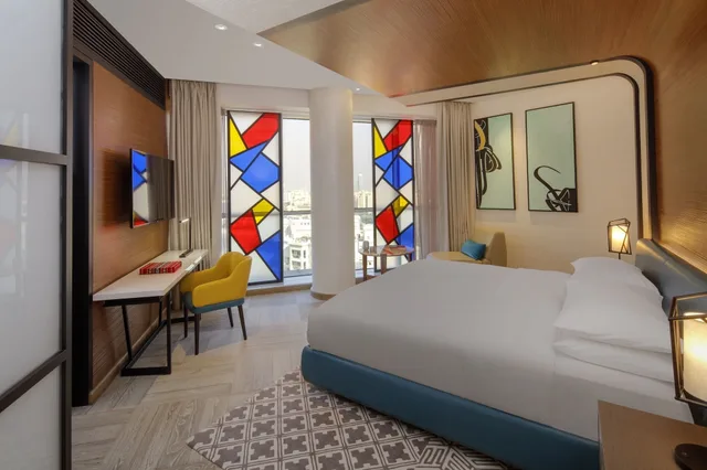 جناح بسرير كينج بشرفة، Andaz Dubai The Palm by Hyatt 1/5