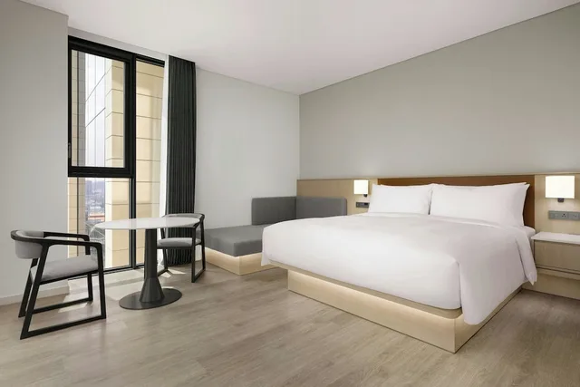 جناح استوديو بسرير كينج بإطلالة على المدينة مع أريكة، AC Hotel Seoul Geumjeong 2/7