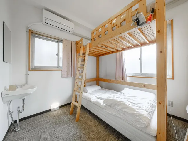 غرفة سوبيريور بأسرّة بطابقين، Guesthouse Hakodate Bay - Hostel 1/1
