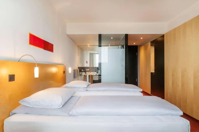 غرفة قياسية بسريرين منفصلين، Innside By Melia Dusseldorf Seestern 1/9