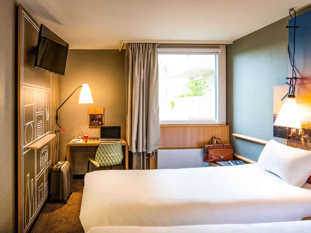 غرفة قياسية بسريرين منفصلين، Ibis Lyon Gerland Rue Merieux 2/8