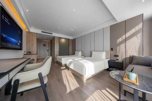 غرفة تنفيذية بسريرين منفصلين، Atour Hotel Xi an Gaoxin Jinye Road 1/1