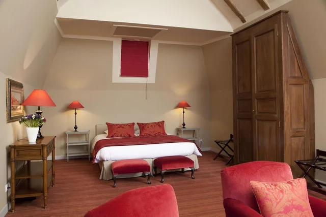 غرفة ديلوكس بسرير مزدوج، Chateau Golf & Spa D'augerville 3/4