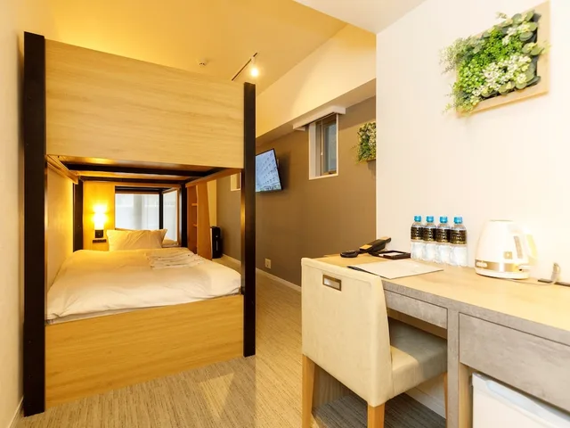غرفة عائلية رباعية بأسرّة بطابقين في الملحق، President Hotel Hakata 2/4