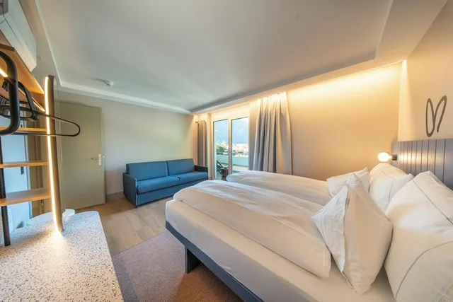 Male Dorm, Apartment, Queen and Twin Beds, Sofa، Aparthotel Goldey (ex Goldey Swiss Quality Hotel) 3/10