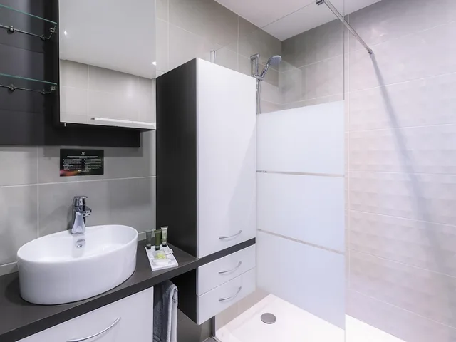 شقة بسريرين مزدوجين بشرفة بغرفة نوم واحدة، Aparthotel Adagio Bâle Mulhouse Airport 5/6