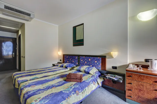 غرفة بانورامية بسرير مزدوج بإطلالة على البحيرة بشرفة، Hotel Cristina 1/10