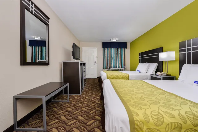 غرفة بسريرين مزدوجين للمدخنين، Americas Best Value Inn Pasadena Houston 1/4