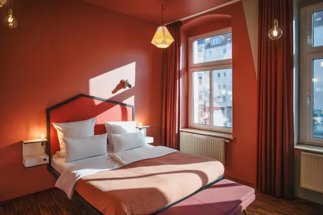 غرفة بسرير مزدوج بحمام خاص، The Circus Hostel 2/2