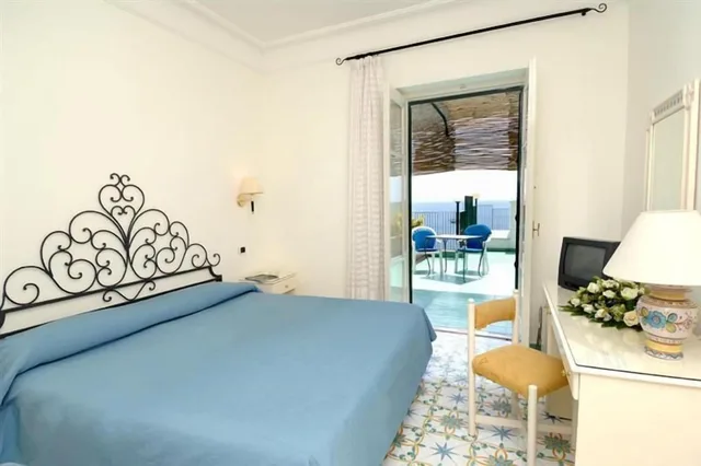 غرفة سوبيريور بسرير مزدوج أو سريرين منفصلين بشرفة، Hotel Aurora Amalfi 5/10