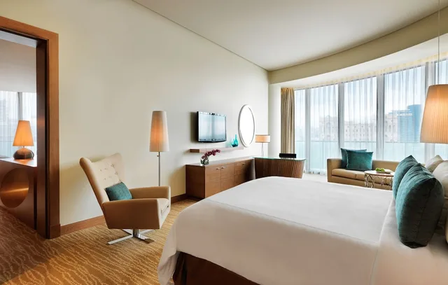 جناح بسرير كينج بإطلالة على البحر بغرفة نوم واحدة، Jw Marriott Absheron Baku 4/10