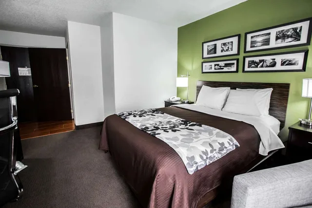 غرفة بسرير كوين لذوي الإعاقة، Sleep Inn Rockford I-90 1/4