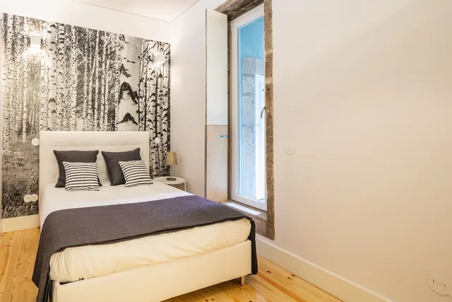 شقة عائلية بسريرين منفصلين بغرفتي نوم مع أريكة، Indulge Porto Flats 2/4
