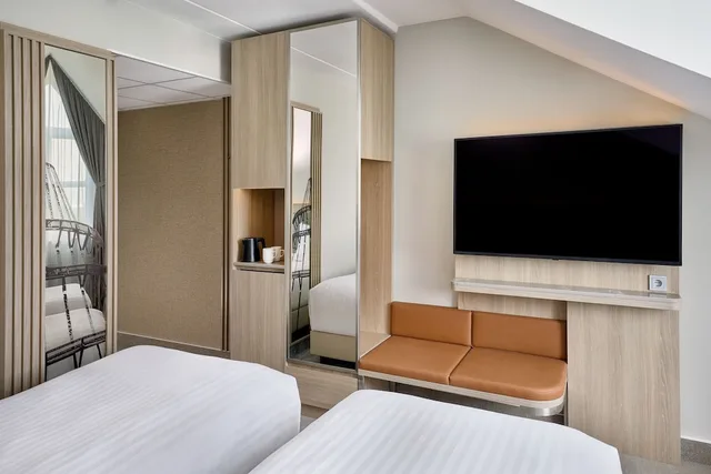 غرفة بسريرين منفصلين، Courtyard by Marriott Magdeburg 2/4