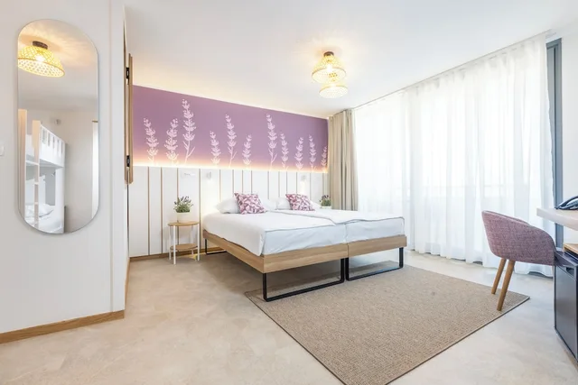 غرفة عائلية بسرير مزدوج، Hotel Vile Park 3/9