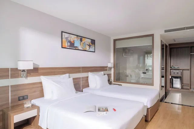 غرفة سوبيريور بسريرين منفصلين بإطلالة على المدينة، Panama Nha Trang Hotel 5/10
