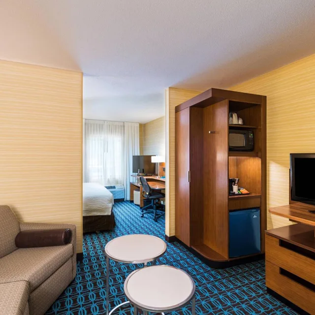 استوديو بسرير كينج مع أريكة بحوض استحمام لذوي الإعاقة، Fairfield by Marriott Inn & Suites Uncasville Mohegan Sun Area 9/9