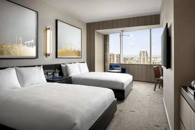 غرفة بسريرين كوين، Jw Marriott Edmonton Ice District 4/6