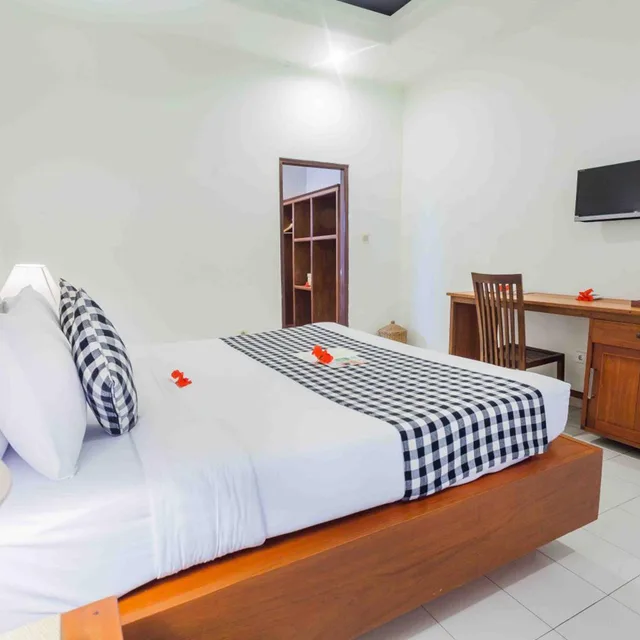 غرفة قياسية بسرير مزدوج أو سريرين منفصلين، Ubud Inn Cottages 8/10