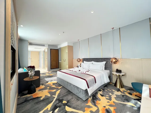 استوديو بريميير بسرير كينج بإطلالة على البحر، Won Majestic Hotel Cambodia 2/3