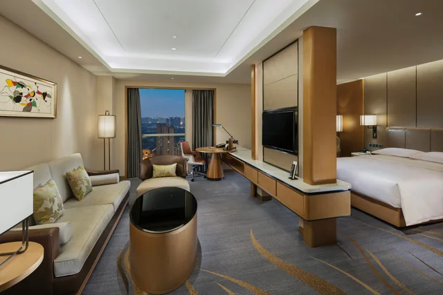 استوديو بسرير كينج، Hilton Chengdu - Longquanyi 3/4